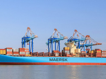 Elly Maersk Container Ship