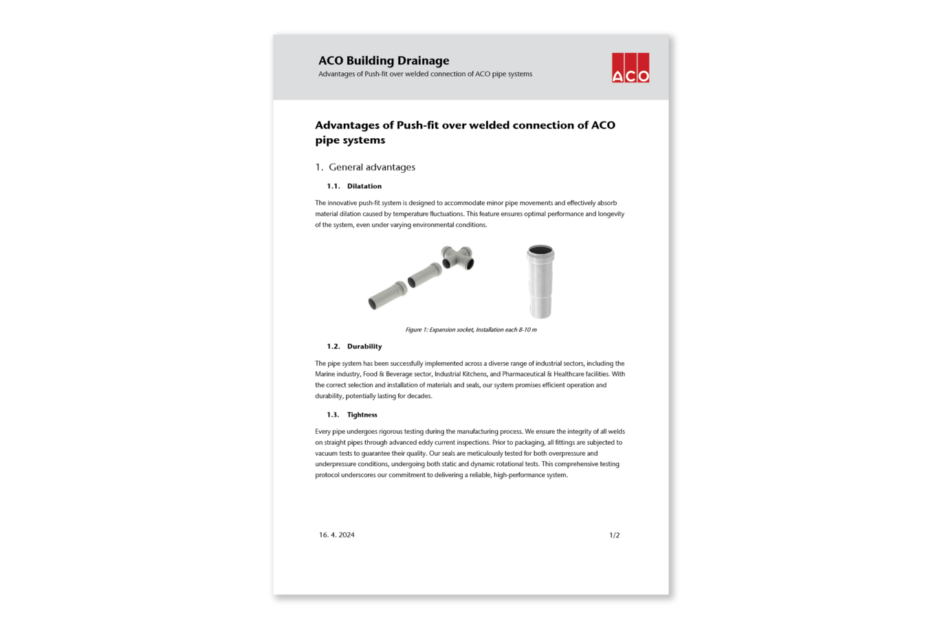 ACO Pipe vs Welded