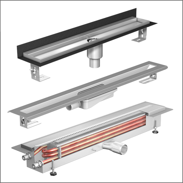 ACO ShowerDrain channels