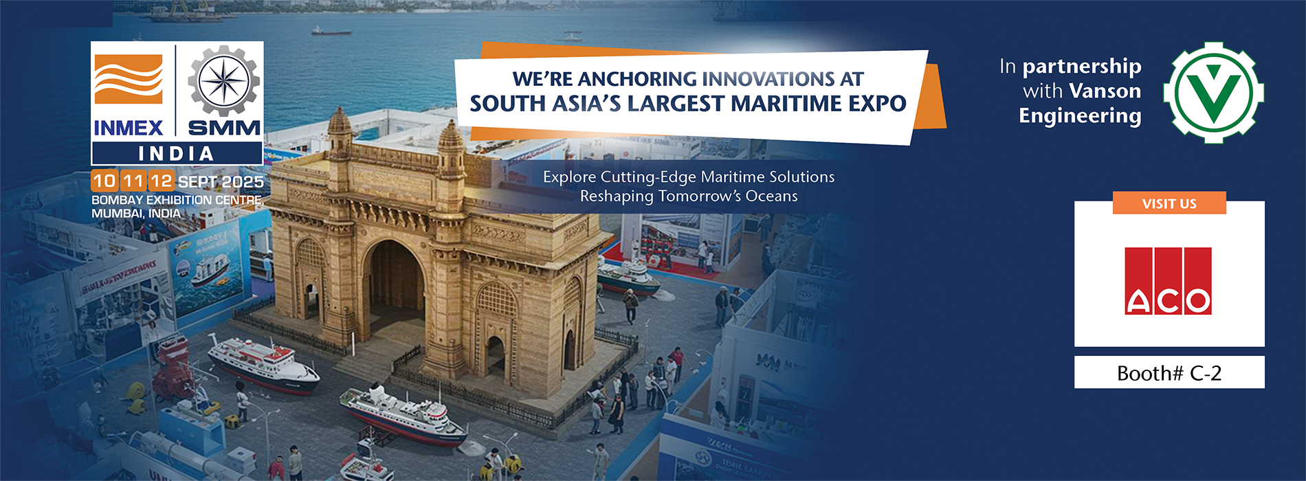 Visit us at
Inmex India 2025
